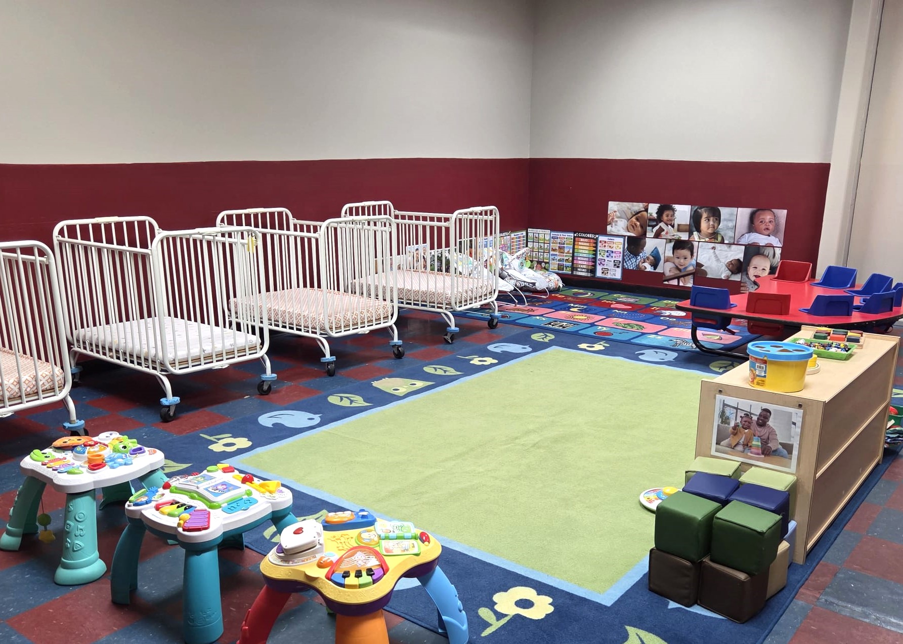 Bright childcare classrooms at Kindercity Champions in Houston for early learning.