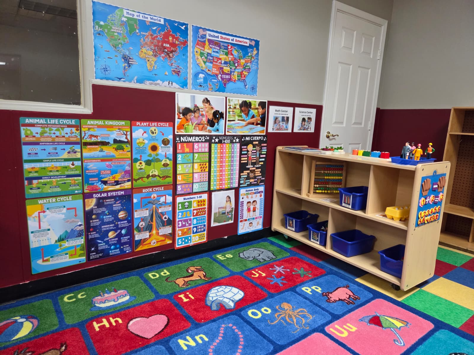 Enrichment and daily routines at Kindercity Champions daycare Houston.