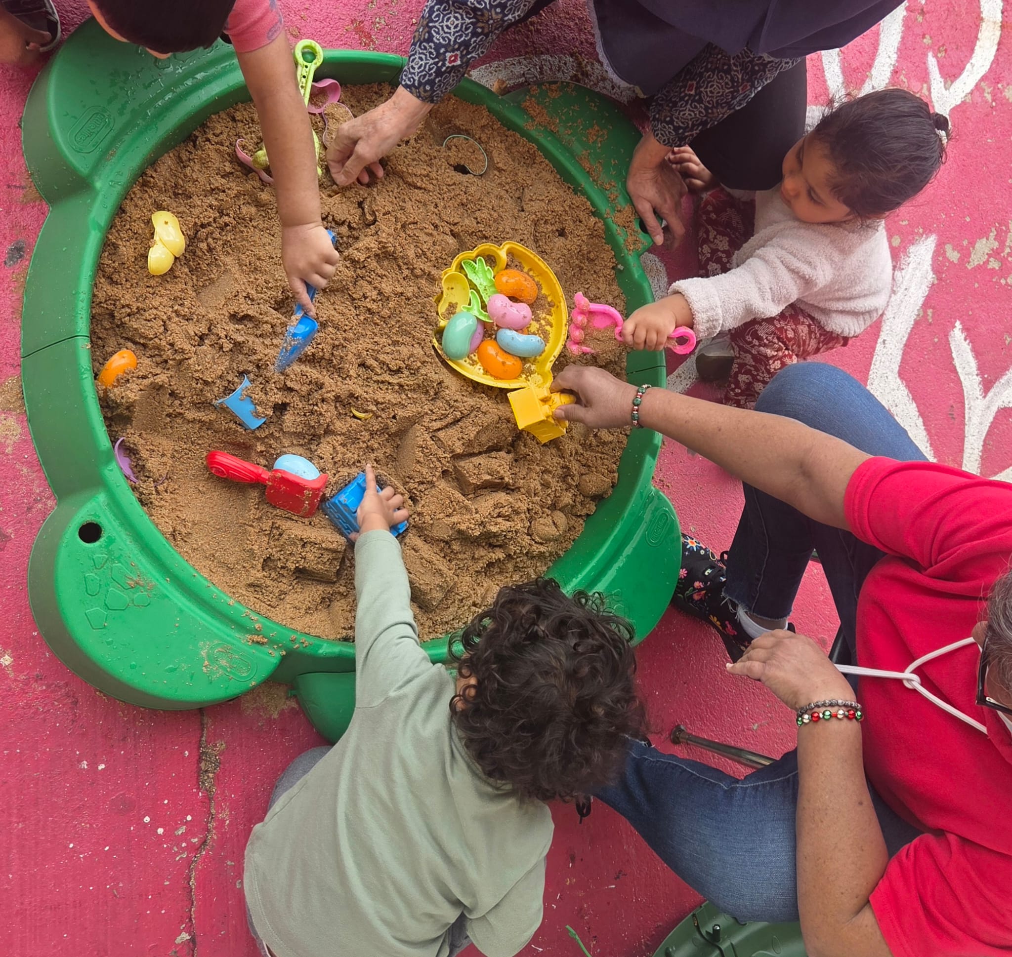 Outdoor playtime at Kindercity Champions childcare Houston.